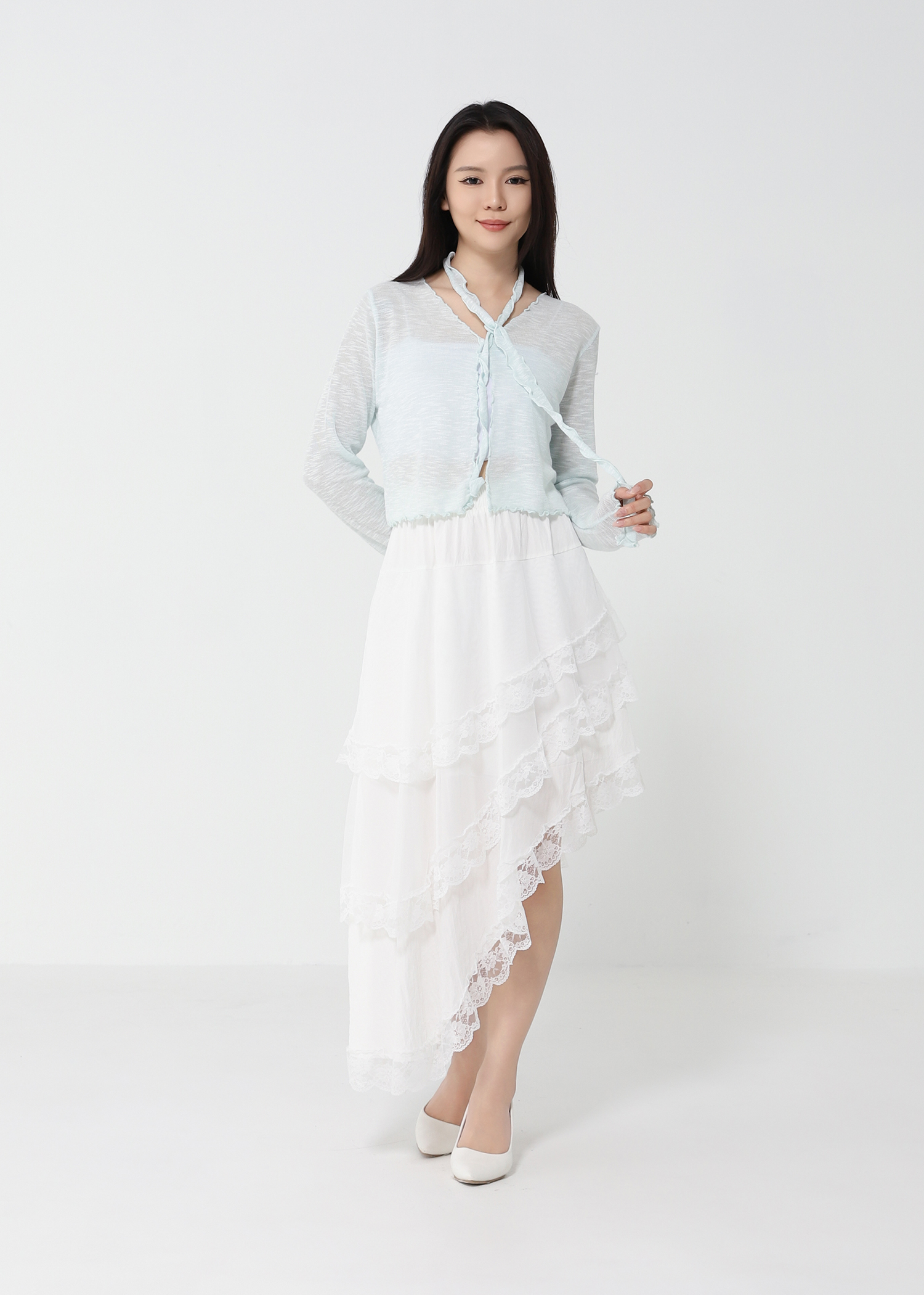 Silk Knitted Outerwear DJ149