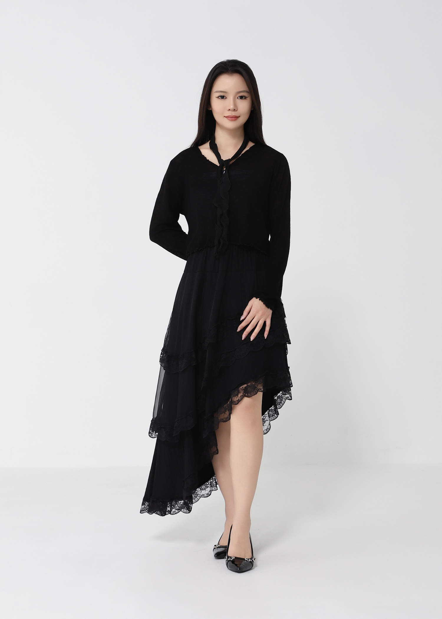 Silk Knitted Outerwear DJ149