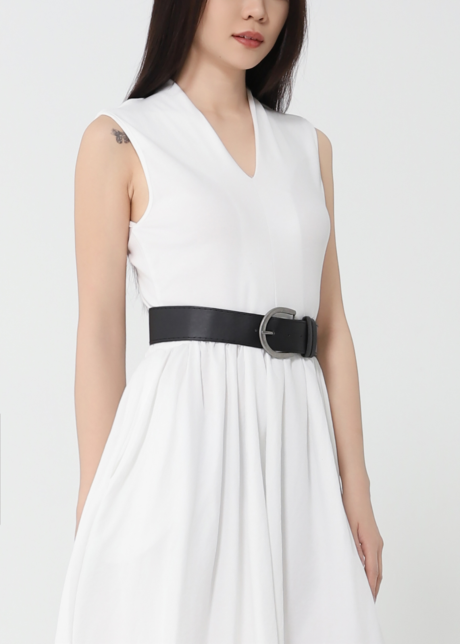 Elegant Wear With Belt Dress DJ150