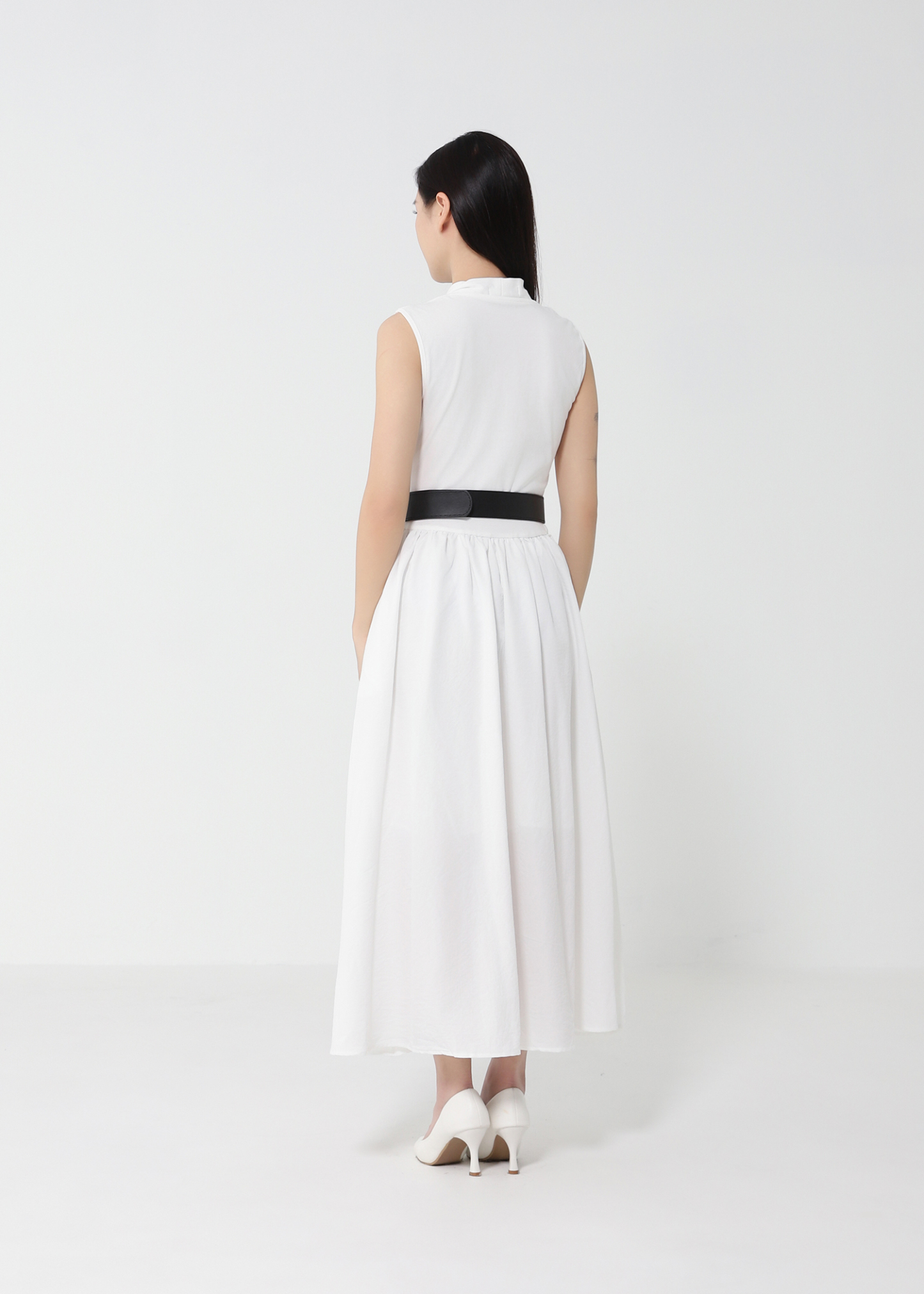Elegant Wear With Belt Dress DJ150