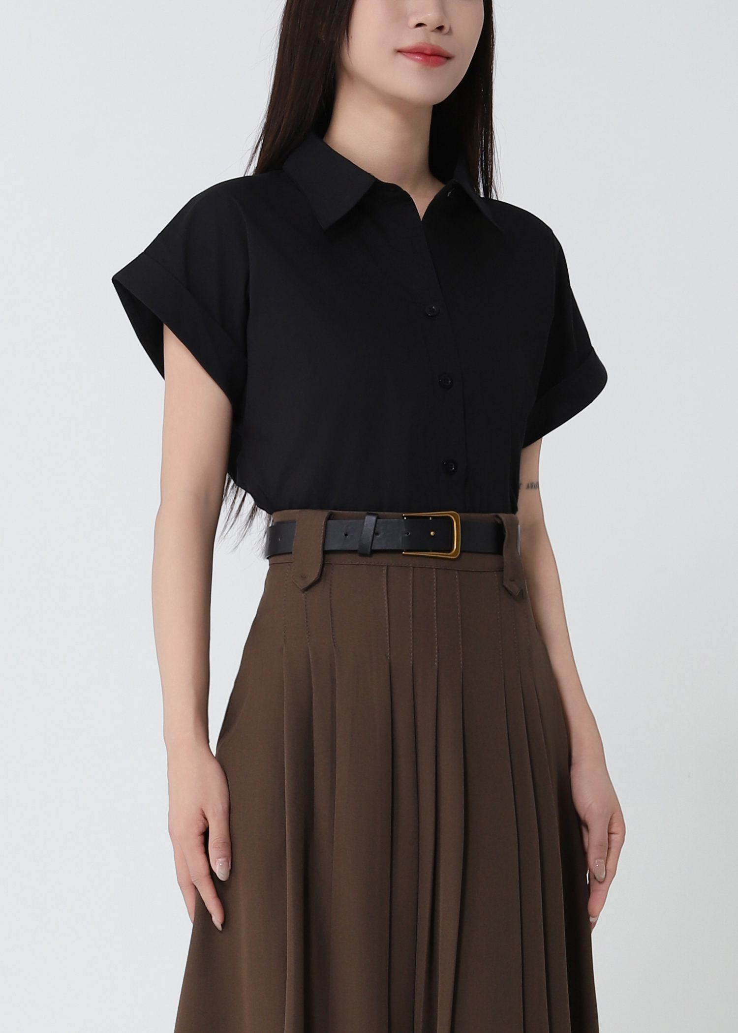 Relaxed Fit Short Sleeve Shirt DJ171