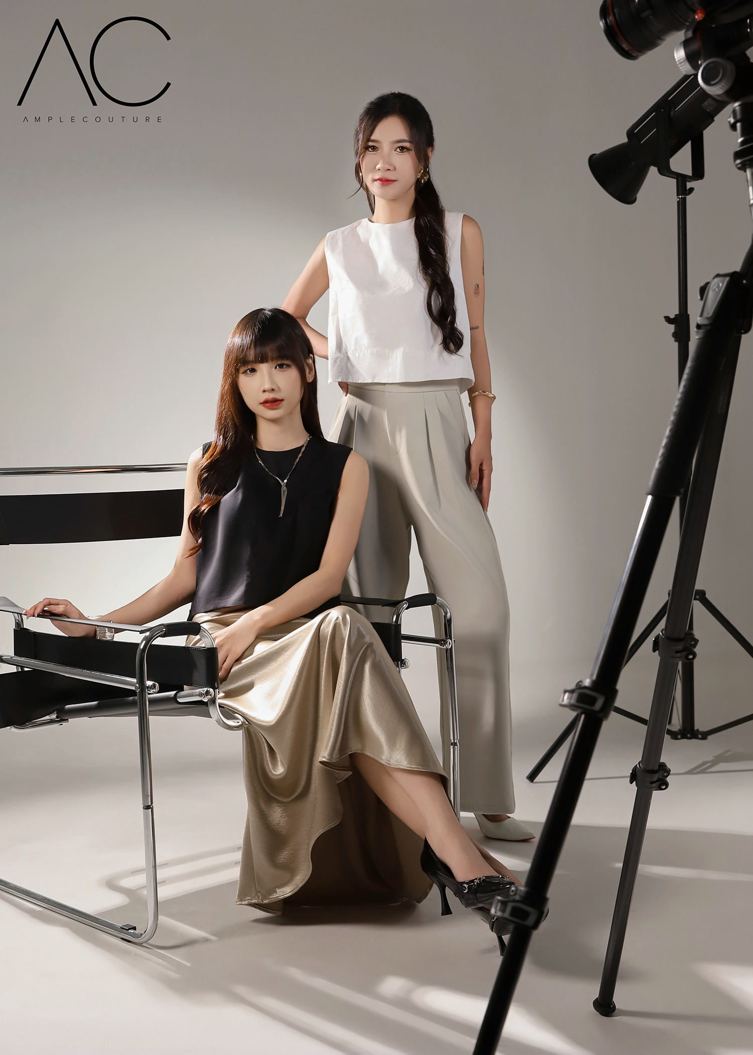 Round Neck Sleeveless Top DJ173