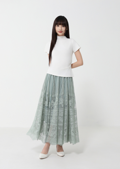 Vintage Lace Skirt DJ211