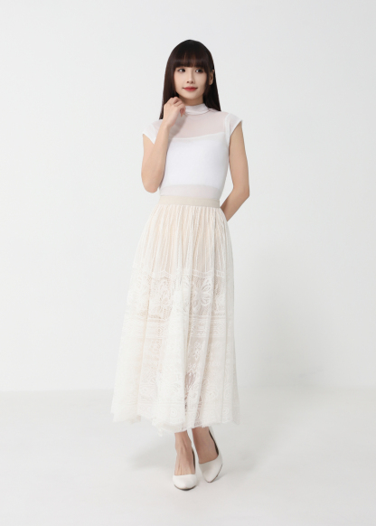 Vintage Lace Skirt DJ211