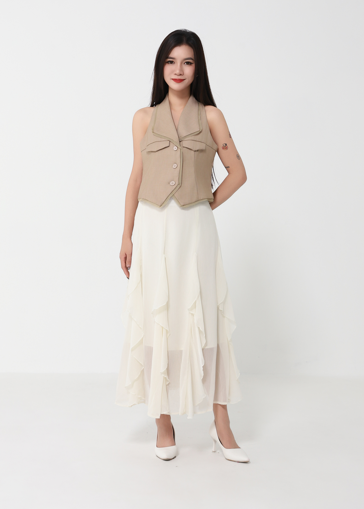 Ruffles Skirt DJ220