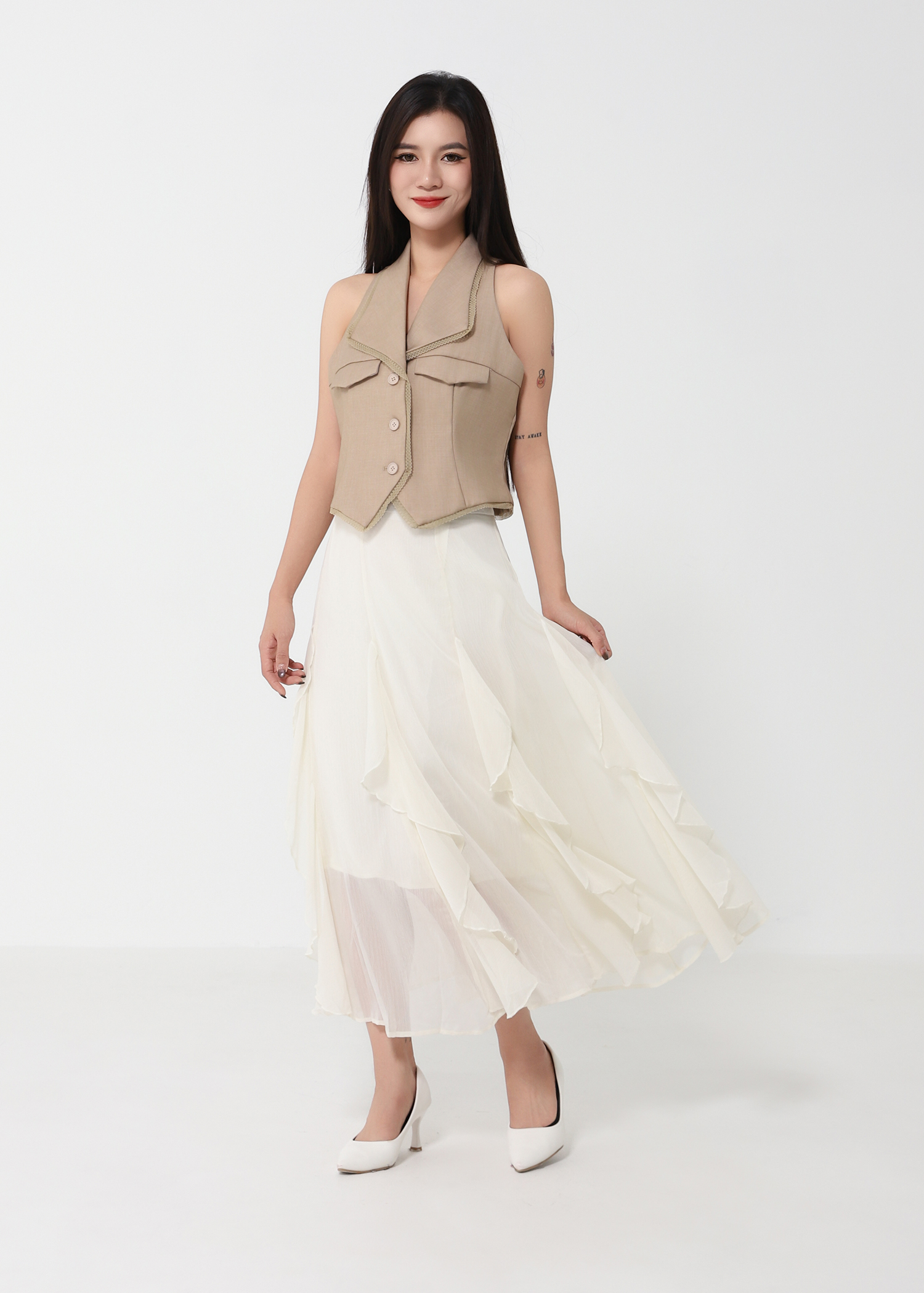 Ruffles Skirt DJ220