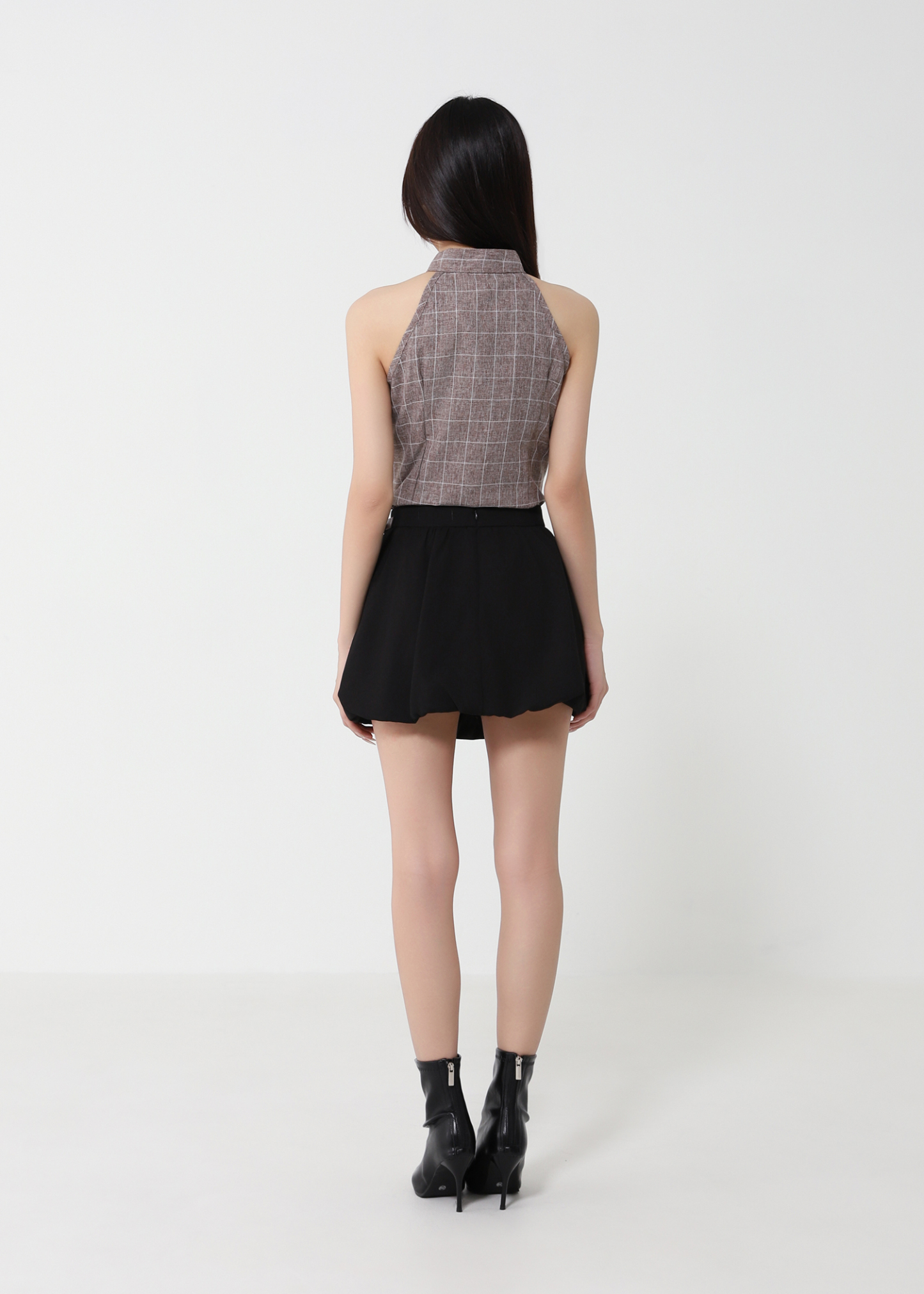 Buckle Bubble Skirt DJ226