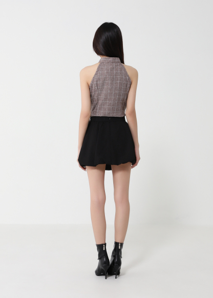 Buckle Bubble Skirt DJ226