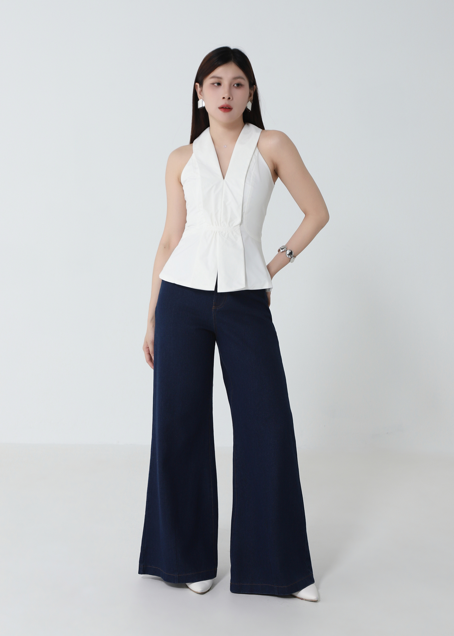 Elegant Wear Sleeveless Top DJ235