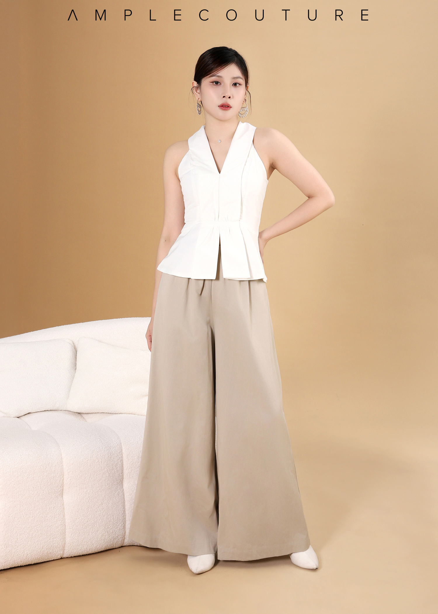Elegant Wear Sleeveless Top DJ235