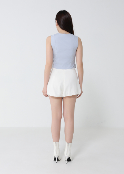High Waist Bubble Short Pants DJ239