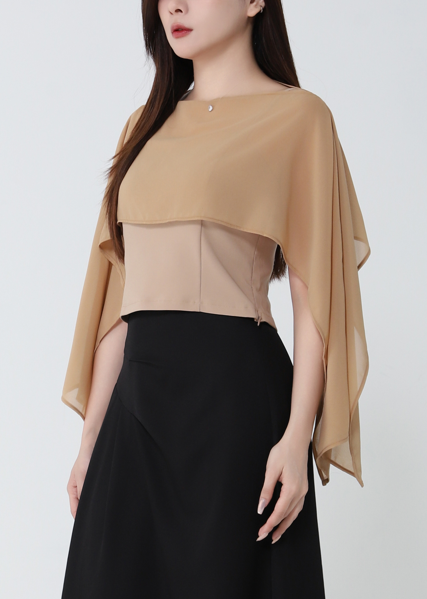 Wrap Pleated Skirt DJ242