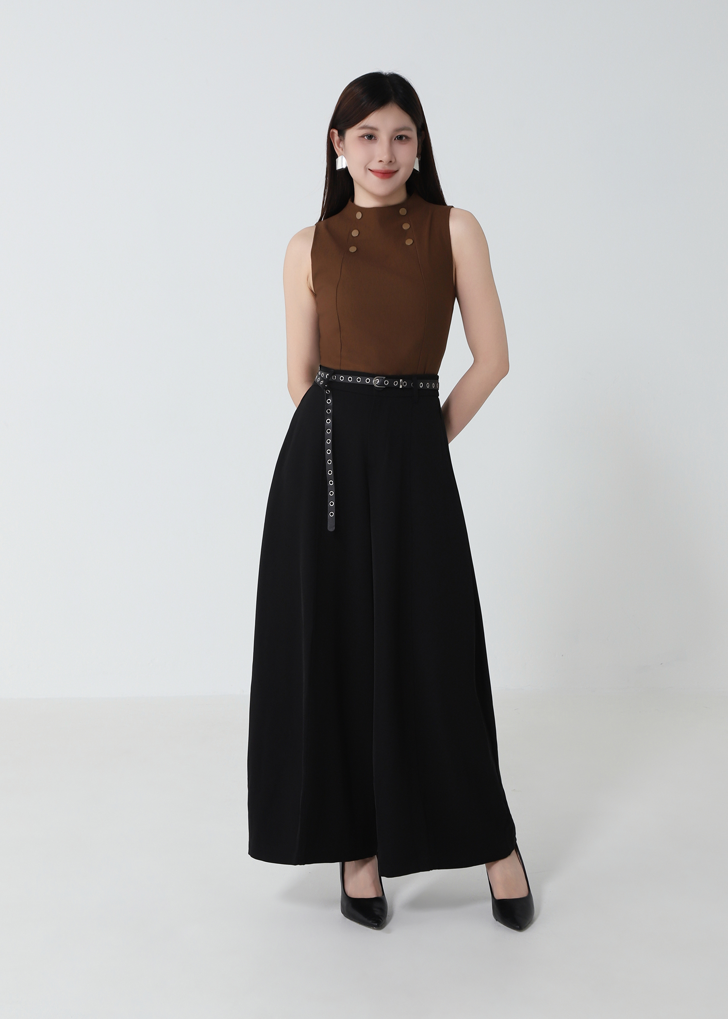 Formal Wear High Waist Long Pants DJ246