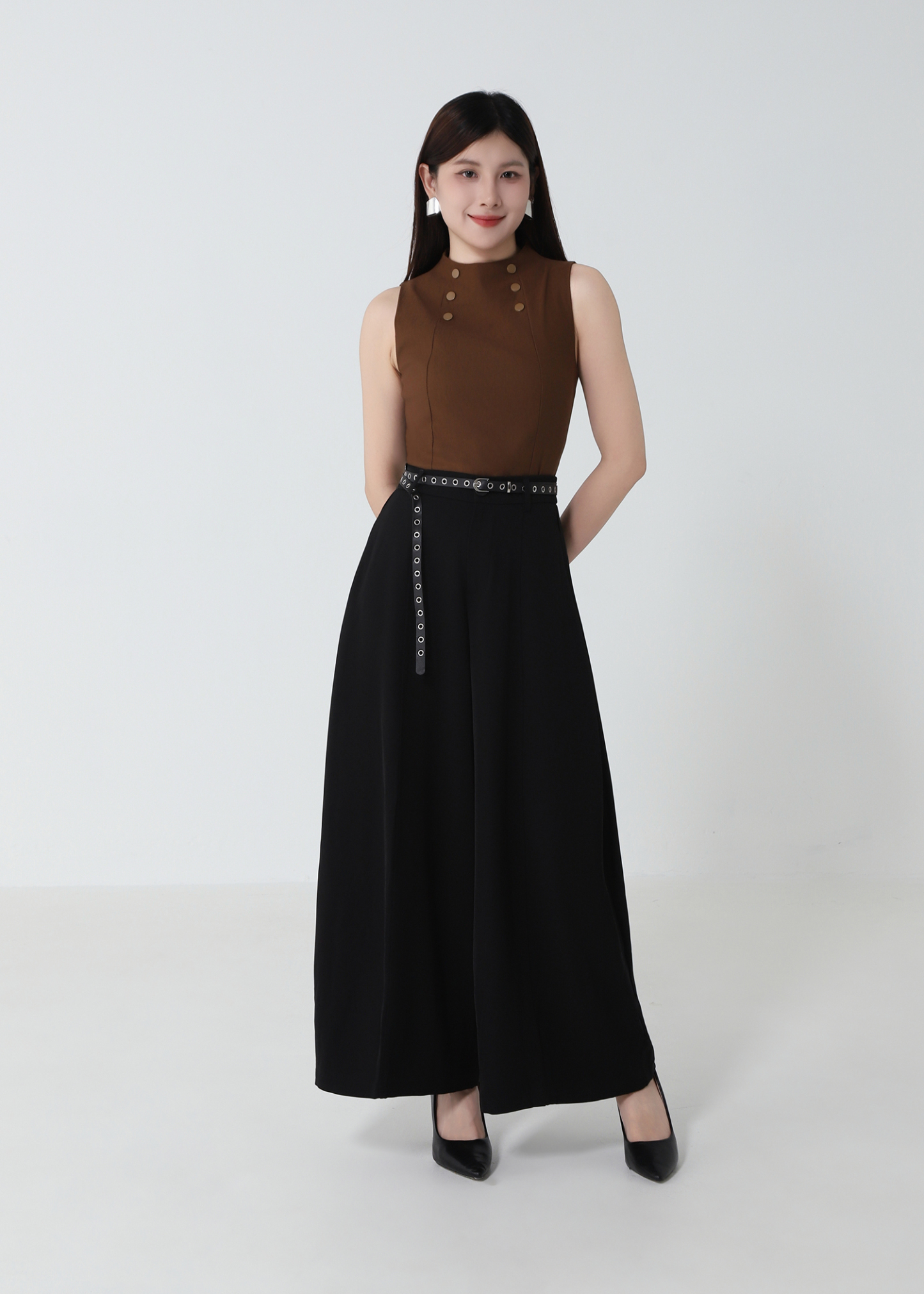 Formal Wear High Waist Long Pants DJ246