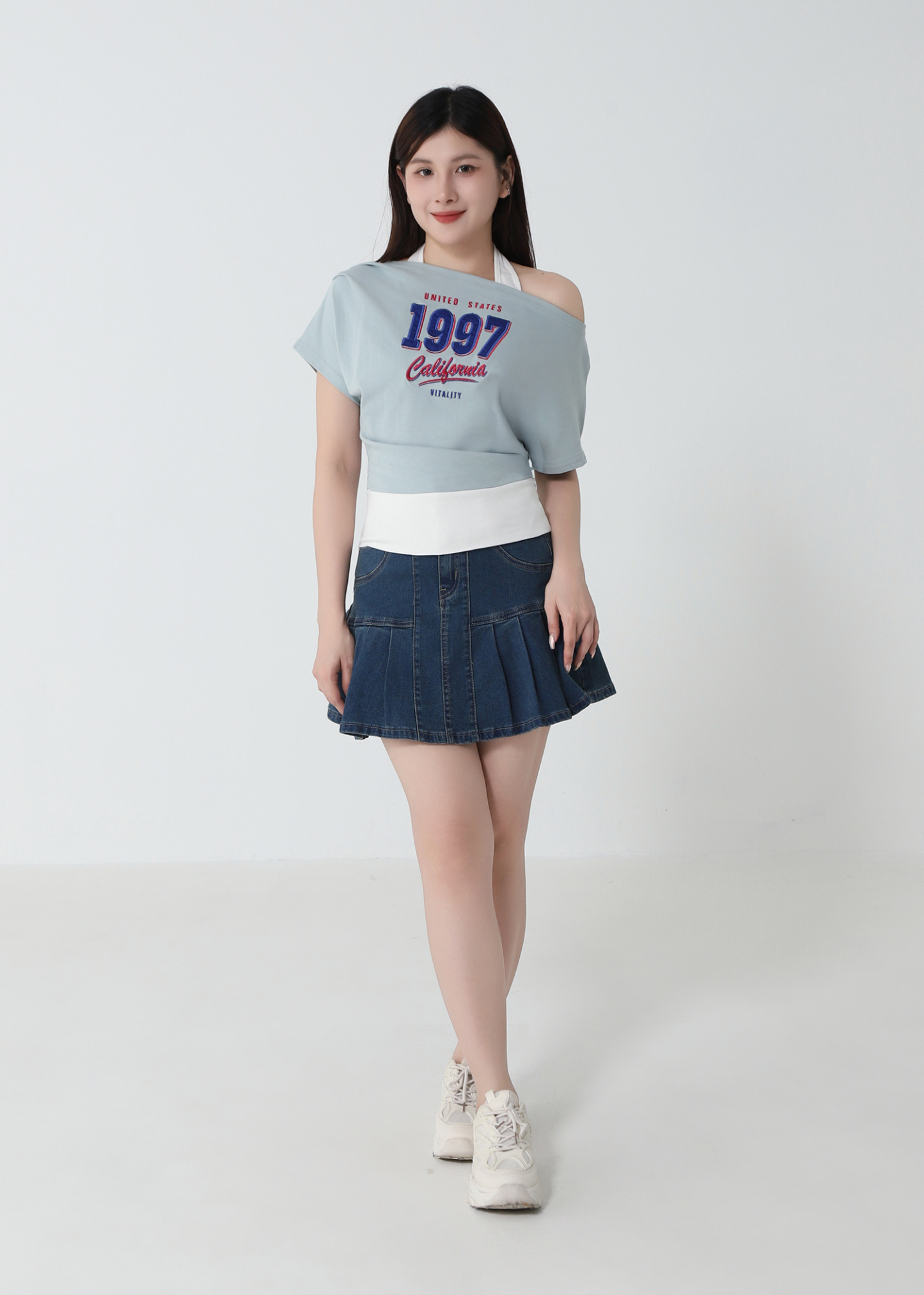 Fake Teo Piece Casual Wear Top DJ248