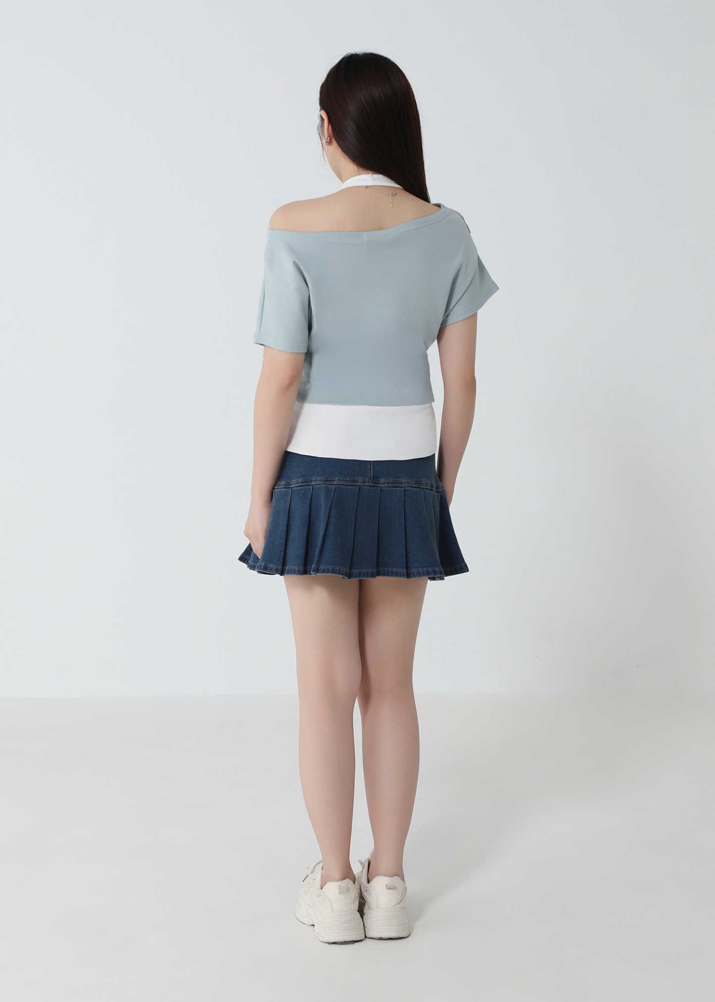 Fake Teo Piece Casual Wear Top DJ248