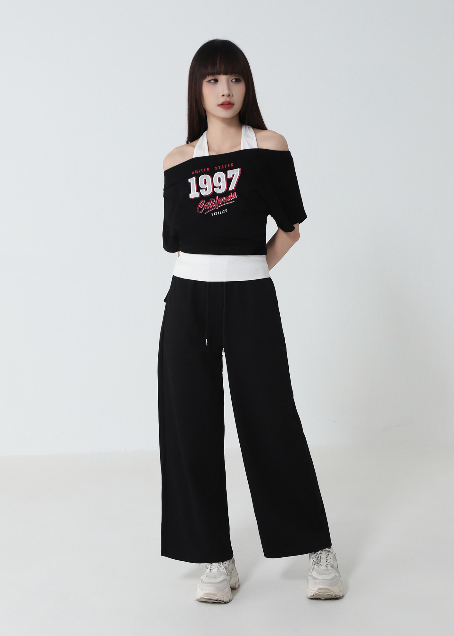 Fake Teo Piece Casual Wear Top DJ248