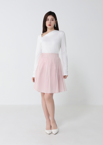 High Waist A Line Skirt DJ253