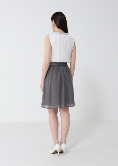 High Waist A Line Skirt DJ253