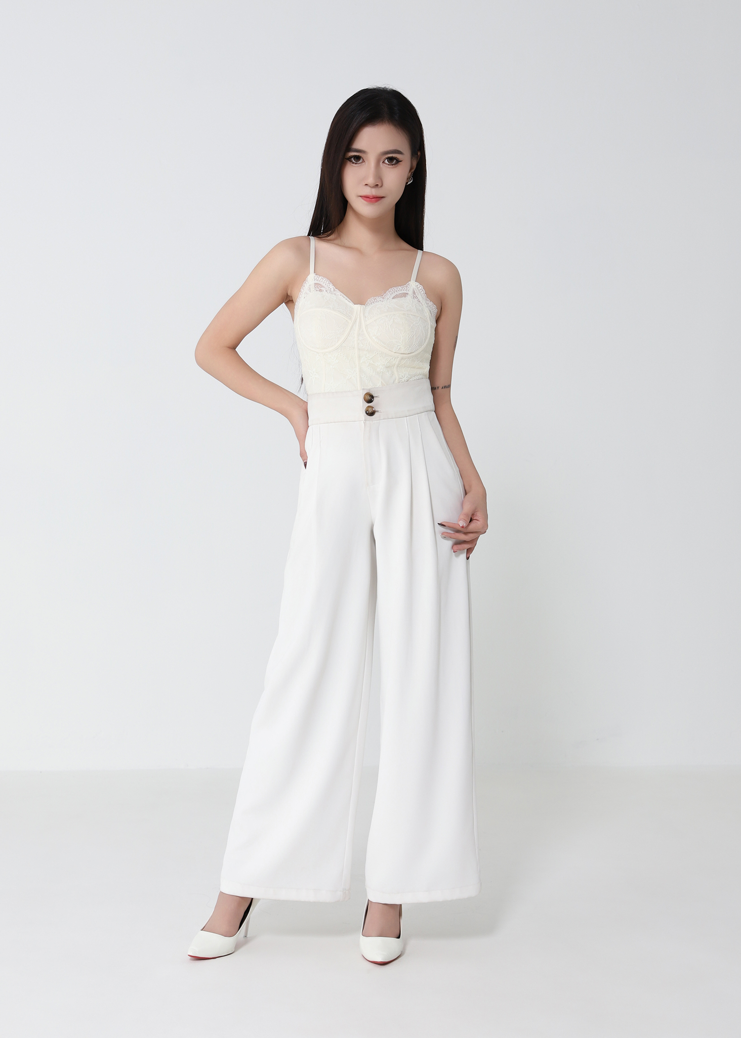 Elegant Lace Corset Top DJ261