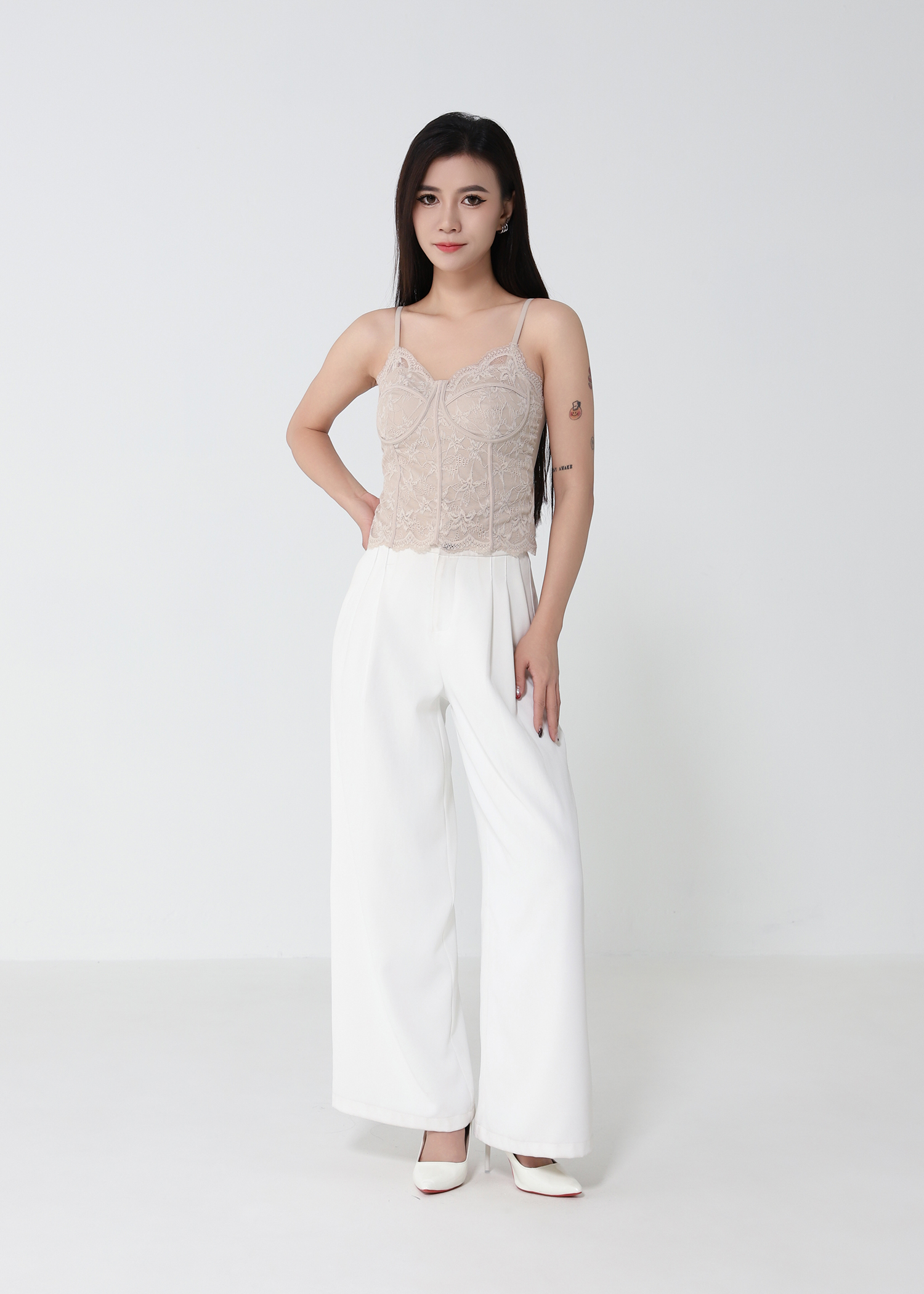 Elegant Lace Corset Top DJ261