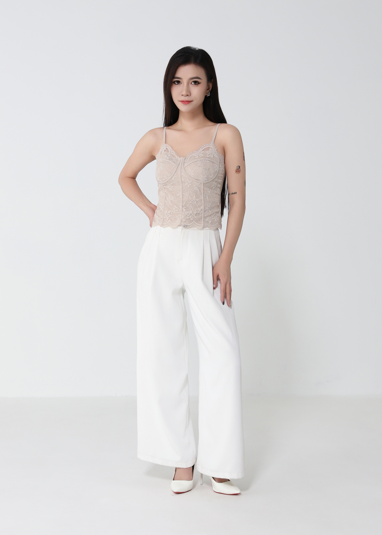 Elegant Lace Corset Top DJ261