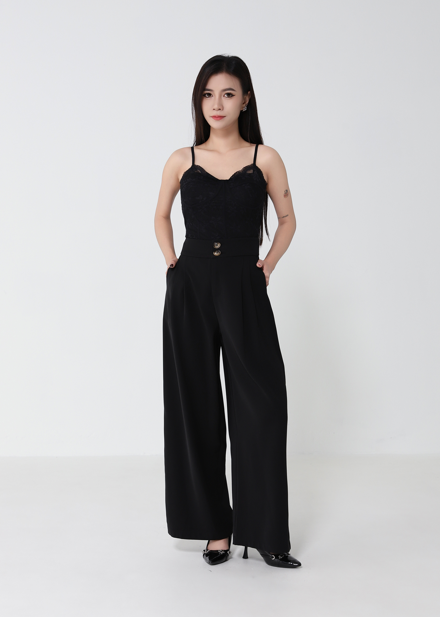 Elegant Lace Corset Top DJ261