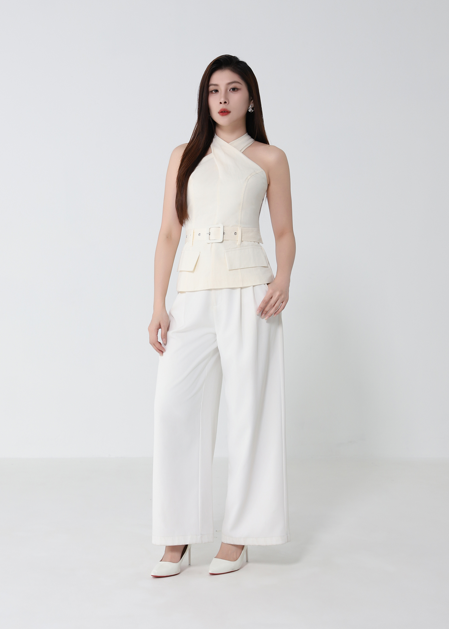Halter Cross Top DJ265