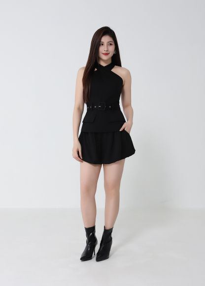 Halter Cross Top DJ265