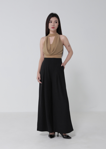 High Waist Wide Leg Long Pants DJ268
