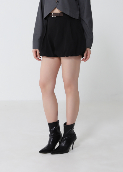 High Waist Bubble Short Pants DJ276