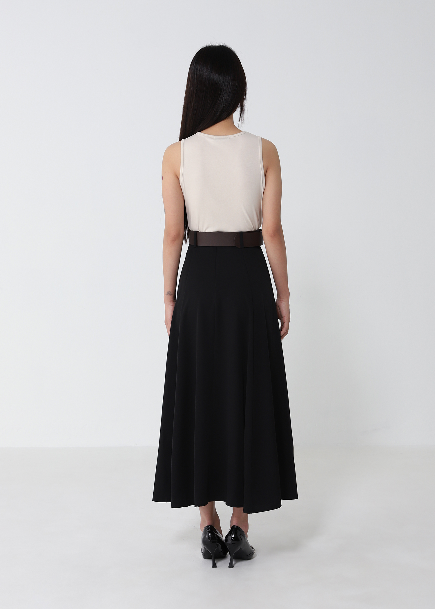 Wrap V-Neck Sleeveless Top DJ281