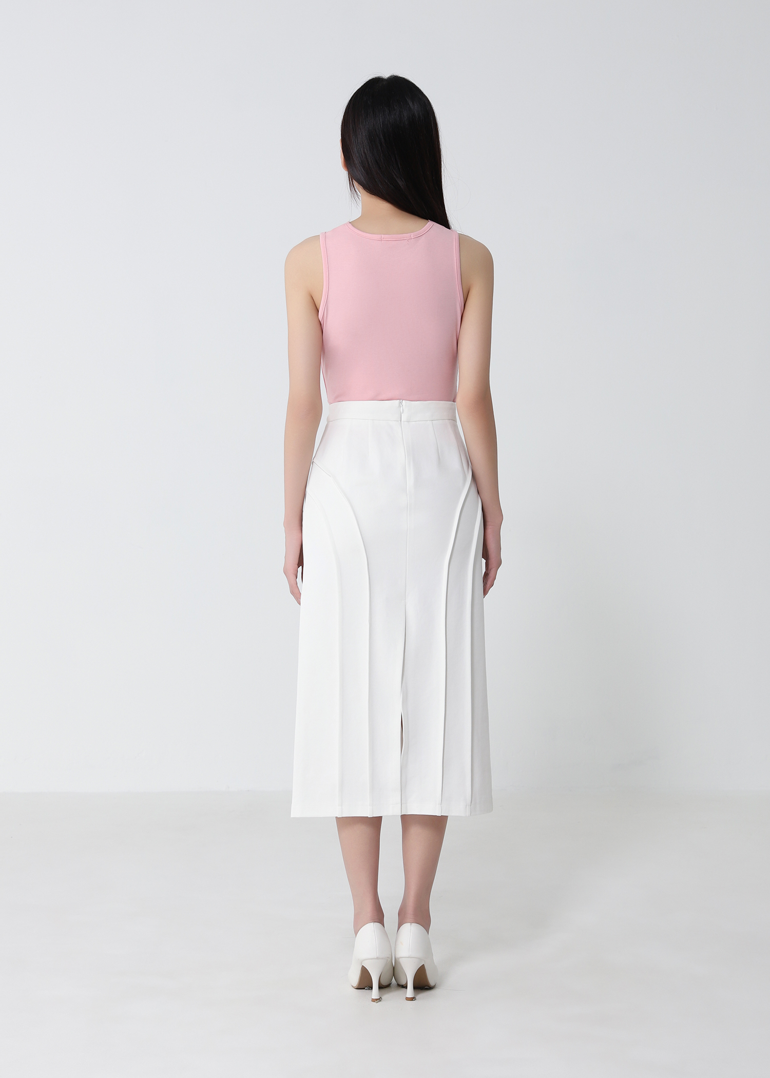 Wrap V-Neck Sleeveless Top DJ281