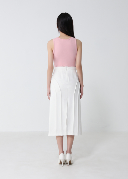 Wrap V-Neck Sleeveless Top DJ281