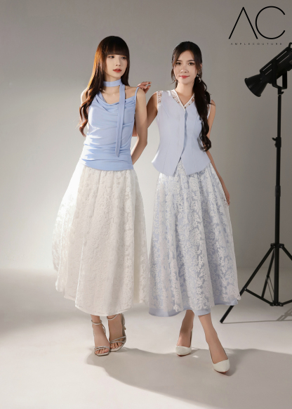 Soft Bloom Maxi Skirt AC255