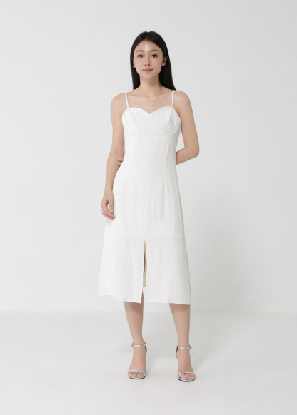 Sleeveless Side Split Dress 30634