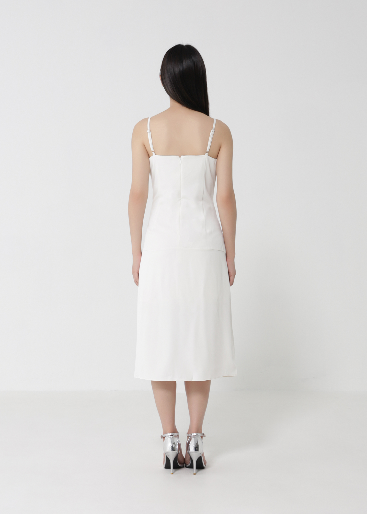 Sleeveless Side Split Dress 30634