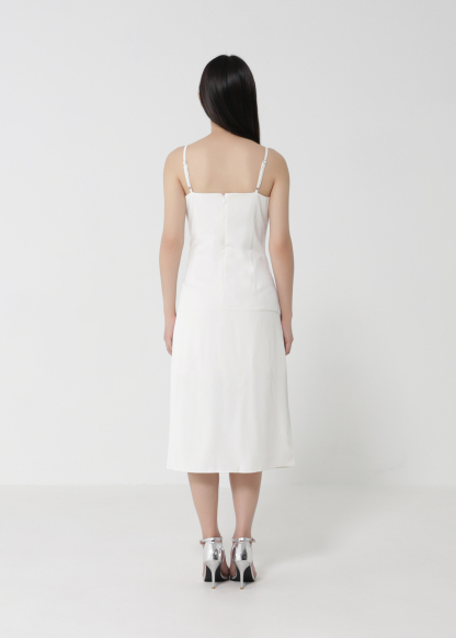Sleeveless Side Split Dress 30634