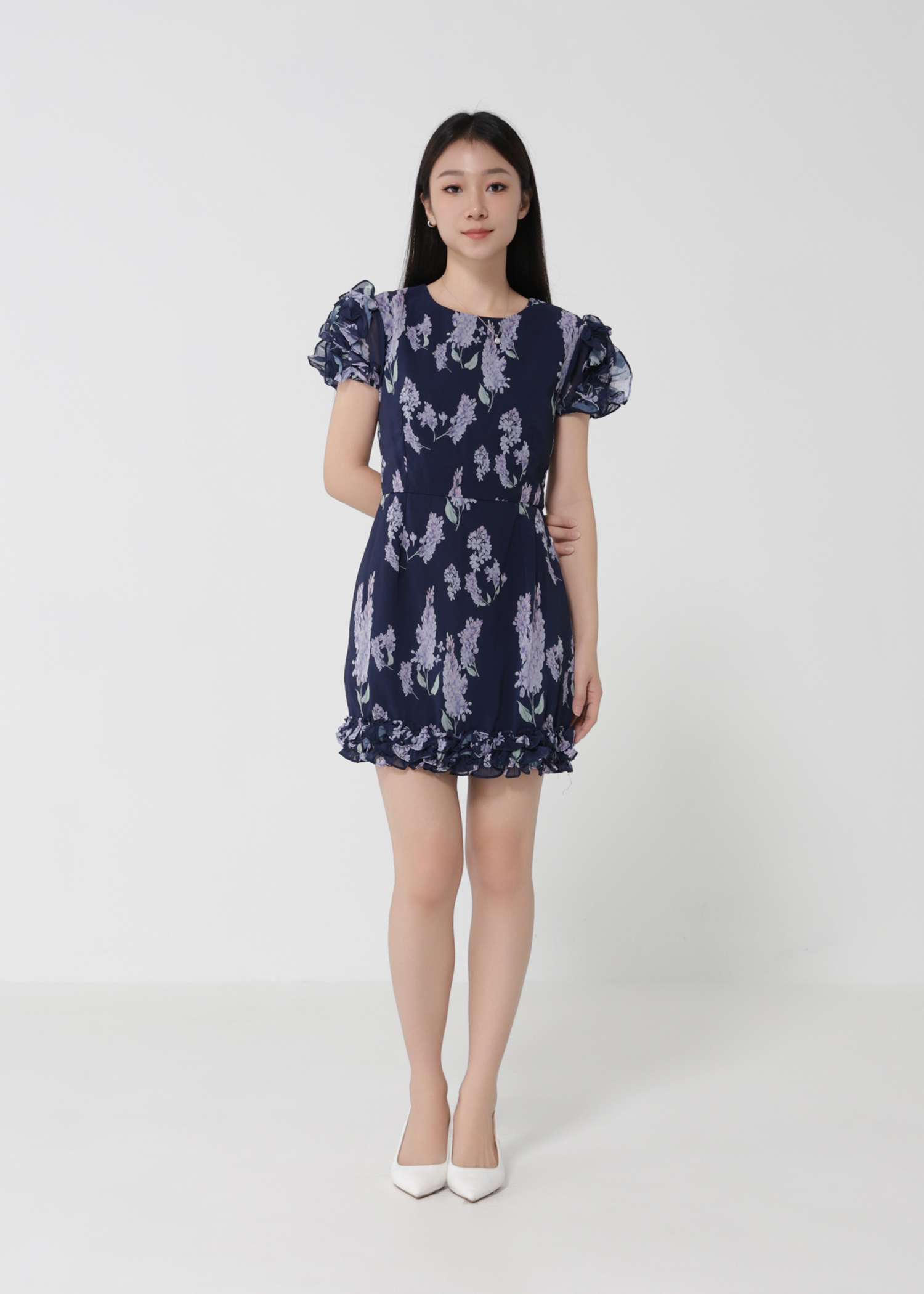 Floral Ruffles Dress 30892