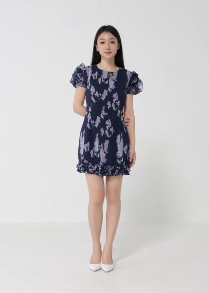 Floral Ruffles Dress 30892