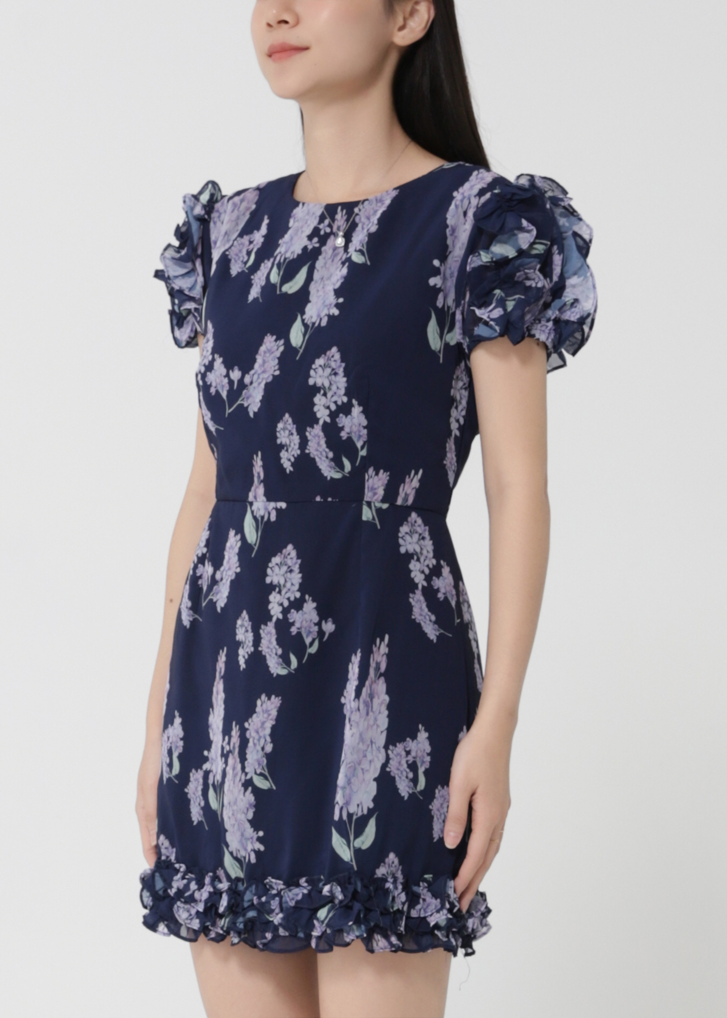 Floral Ruffles Dress 30892