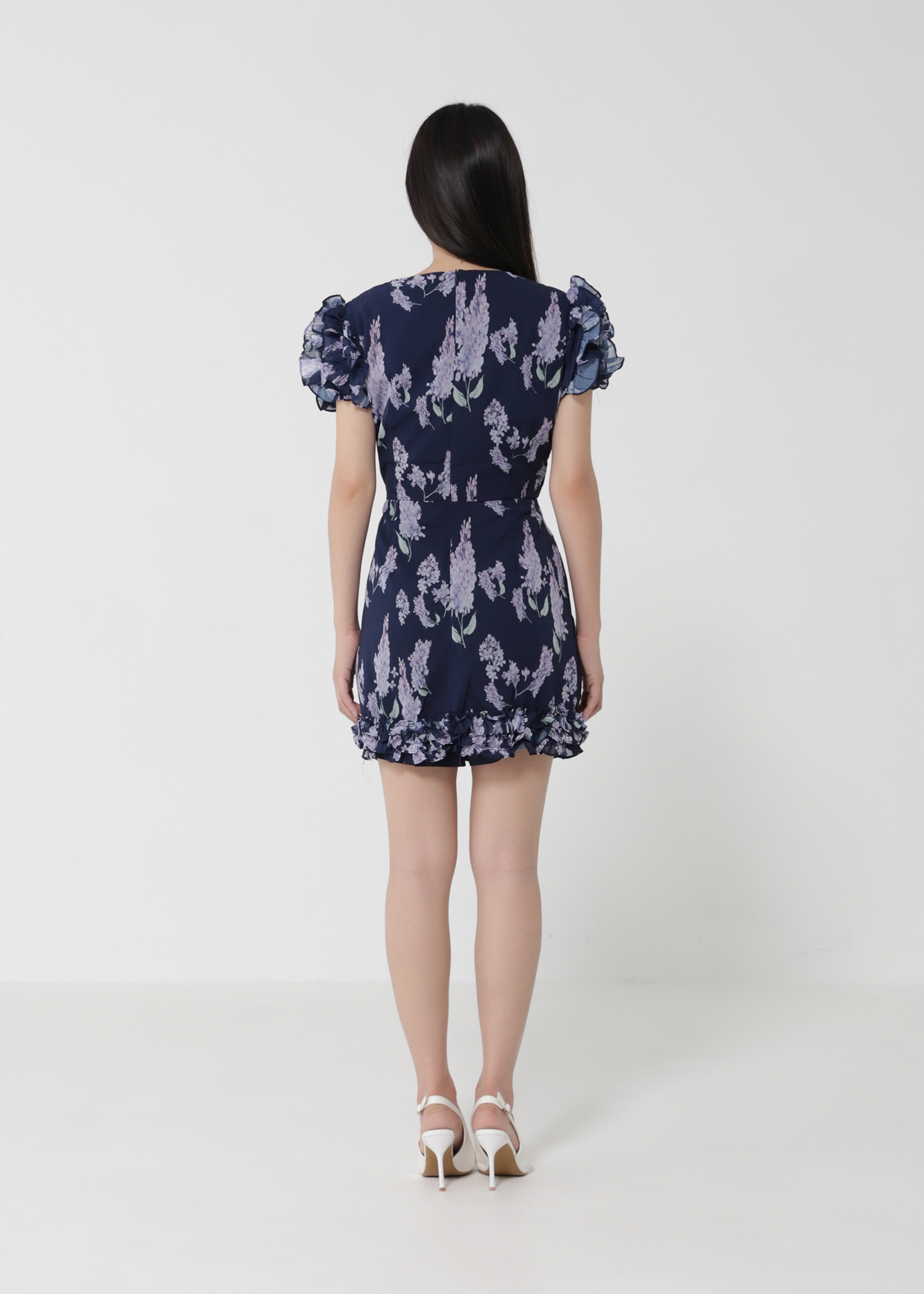 Floral Ruffles Dress 30892