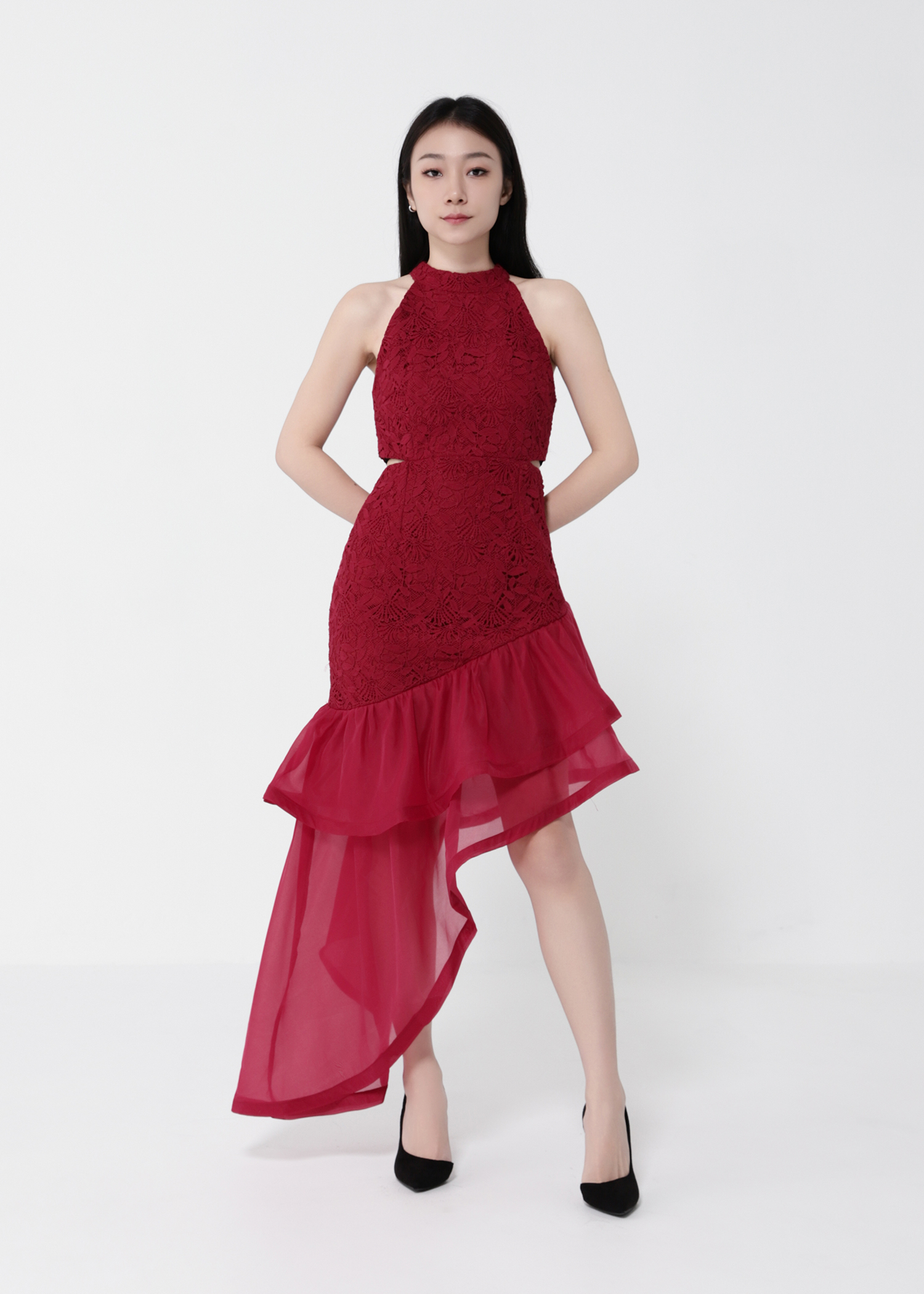 Lace Elegant Wear Dress 40084