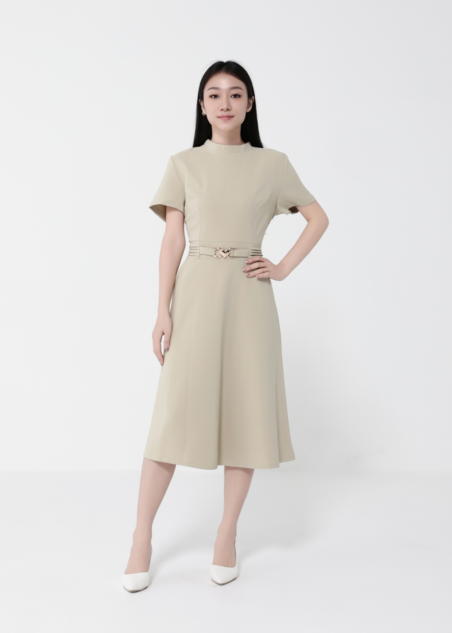 Elegant Short Sleeve Dress 40498