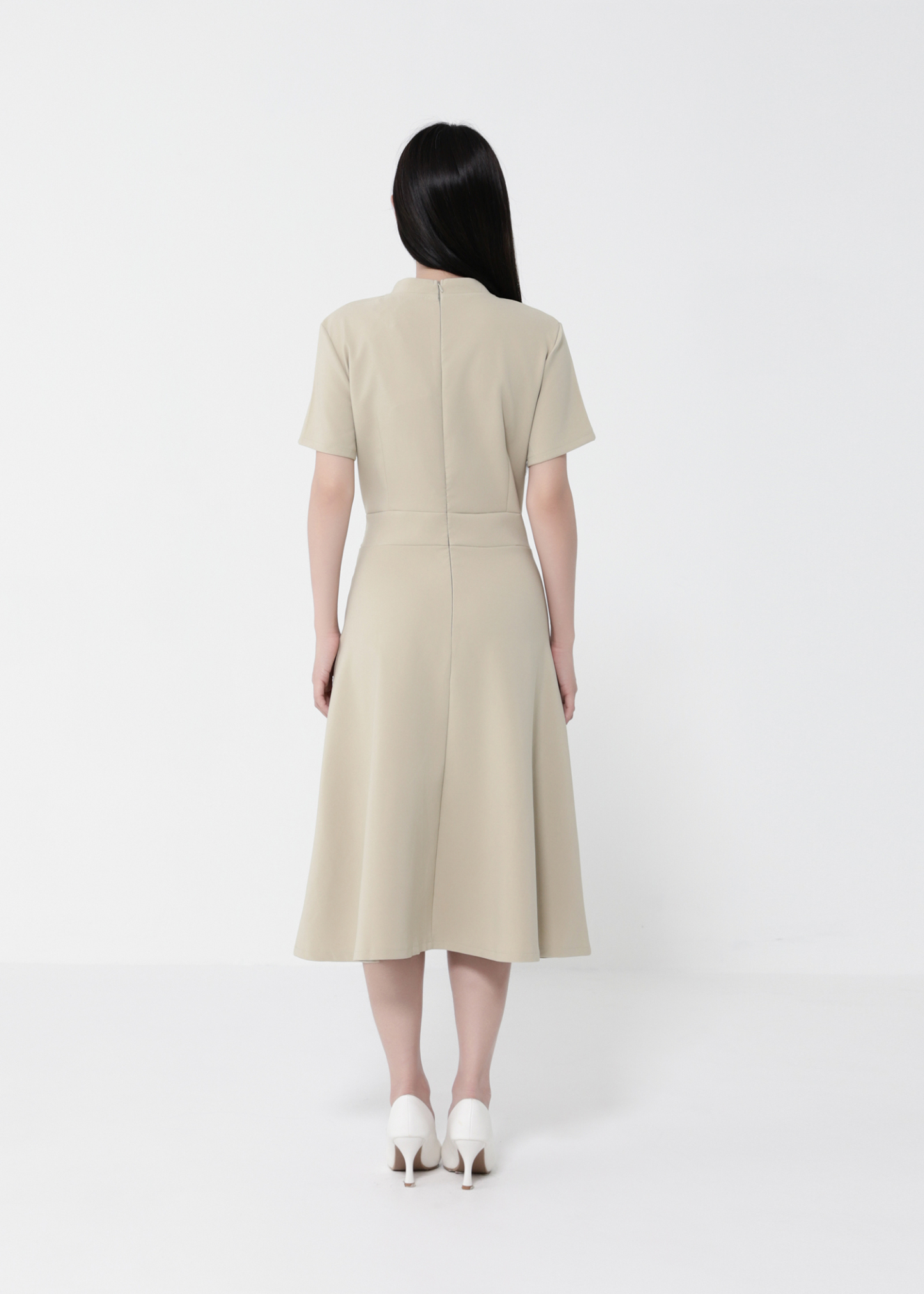 Elegant Short Sleeve Dress 40498