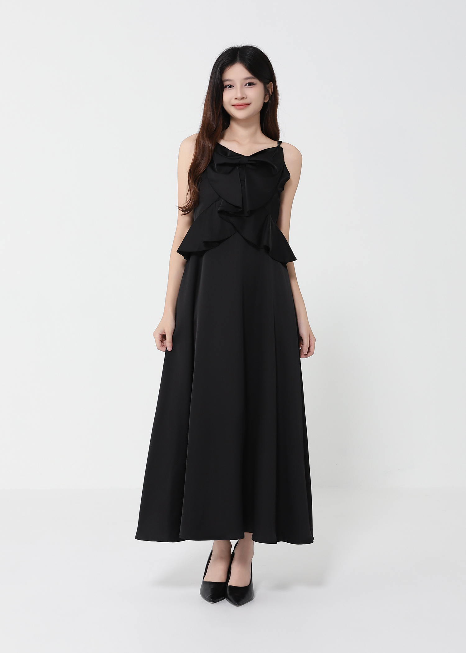 Sleeveless Back Zip Dress 41869