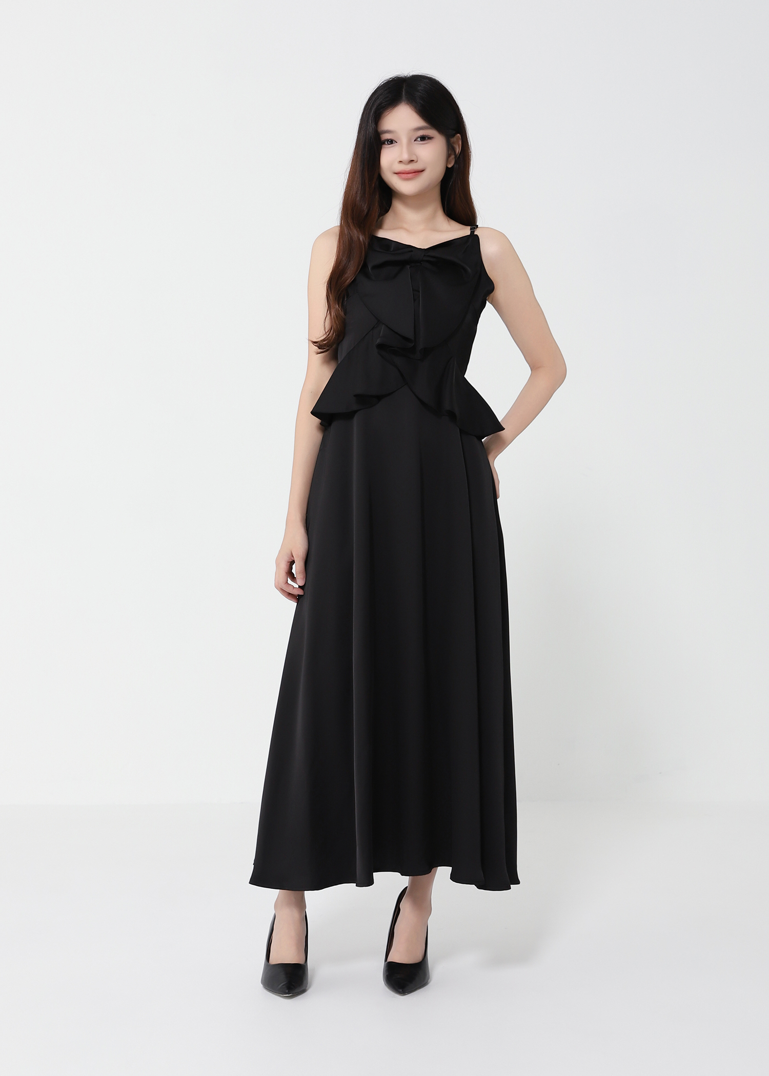 Sleeveless Back Zip Dress 41869