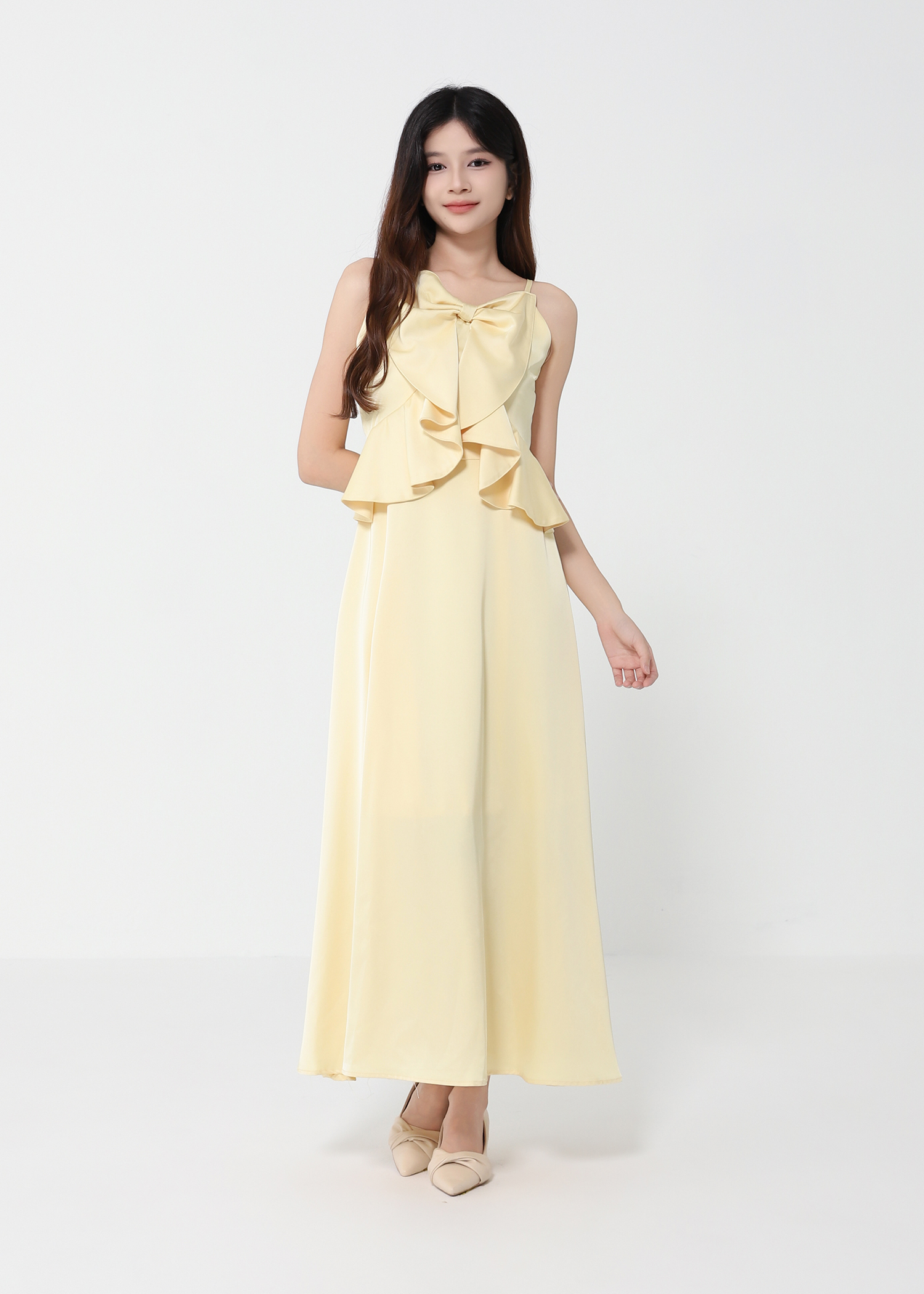 Sleeveless Back Zip Dress 41869