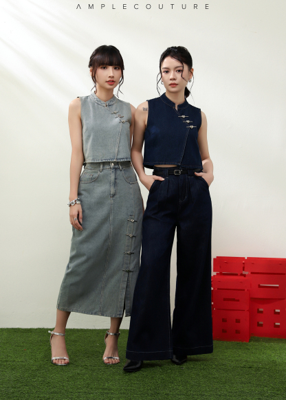 Denim New Year Wear Set DJ120