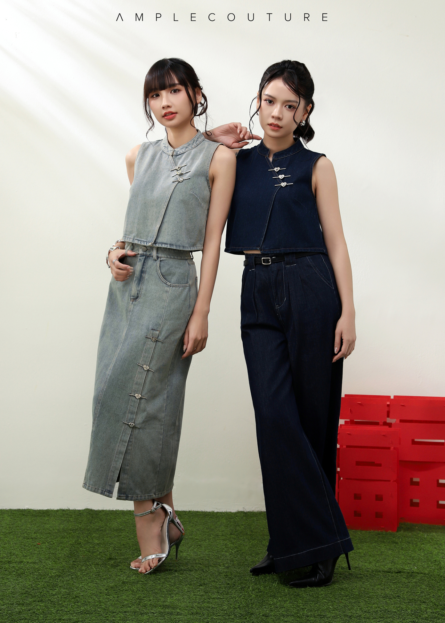 Denim New Year Wear Set DJ120